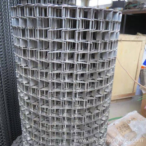 Stainless Steel Flat Chain Link Mesh Conveyor Belt